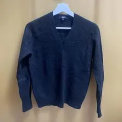 カシミアセーター　黒　Lサイズ　ユニクロ