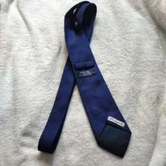 鎌倉シャツネクタイ　350End English Silk　ネイビーのサムネイル