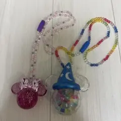 ディズニー光るペンダントミニー、ミッキー ※バラ売り可能です