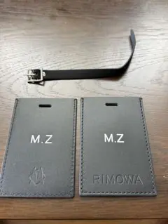 新品未使用】リモワ RIMOWA ラゲージタグ ネームタグ ブラック - メルカリ