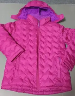 L.L.Bean　裏ボア　ダウンジャケット　L14-16　150cm　ピンク