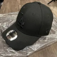 NewEraLA ドジャース 9FORTY オールブラック キャップ