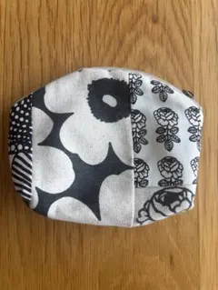 ハンドメイド パッチワーク ポーチ ドーム型