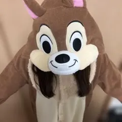 チップとデール　チップ着ぐるみ　大人用