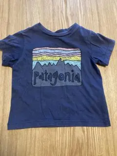 patagonia ネイビー Tシャツ 6-12M