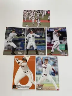 カルビープロ野球チップス2024 カード6枚セット