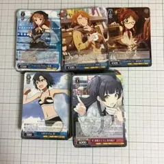 ヴァイスシュヴァルツトレーディングカード（アイドルマスター等）　約２５０枚