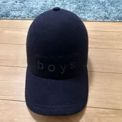 貴重！デッドストック！コムデギャルソンシャツボーイロゴウールキャップL！