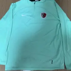 NIKE 鹿島アントラーズ ハーフジップ ジャージ ライトグリーン XL