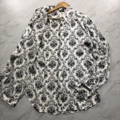 Dolce & Gabbana 花柄シルク長袖シャツ 15/40 - メルカリ