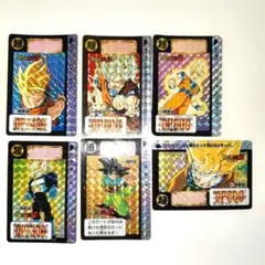 ドラゴンボール カードダス 孫悟空 6枚セットのサムネイル