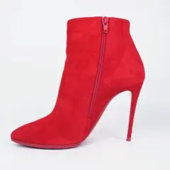 EU38.5 Christian Louboutin スエード ブーティ箱付美品のサムネイル