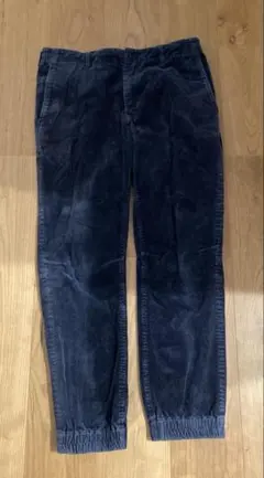 BEAMS ネイビー コーデュロイパンツ