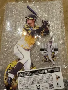 阪神タイガース　優勝記念くじ　あたり　BIGアクリルスタンド　中野拓夢