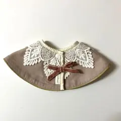 マールマール　ピンク レース スタイ よだれかけ