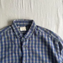 OLD GAP オールドギャップ 90s ヘリンボーン織 ギンガムチェックシャツ