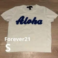 Forever21　レディース 半袖ニット Aloha