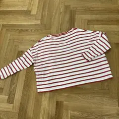 J.CREWボーダー長袖Tシャツ 38のサムネイル