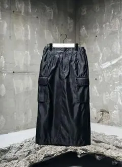 sacai 黒Nylon Twill Skirt 2サイズのサムネイル