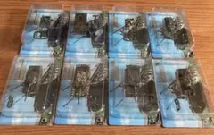 タカラ海洋堂 フィギュア 陸上自衛隊機甲師団 ８台 セット１／１４４サイズ 希少