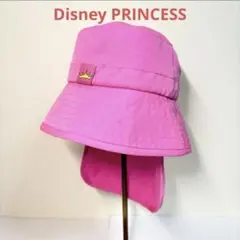 ディズニー プリンセス 帽子 バケットハット 日よけ 熱中症対策 ピンク キッズのサムネイル