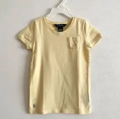 1回着用美品【ラルフローレン】6歳　Tシャツ イエロー