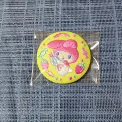 サンリオ 刺繍缶バッジ マイメロディ