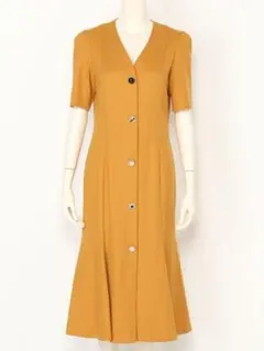 リリーブラウン　ヴィンテージボタンワンピース