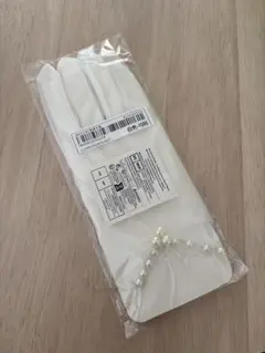 ホワイトウェディンググローブ