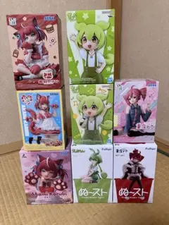 桜ミク&重音テト&ずんだもん フィギュア6個セット - メルカリ