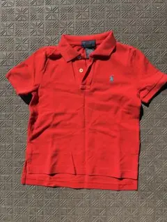 Polo by Ralph Lauren レッドポロシャツ 4T Y2K