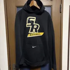 NIKE ナイキ　ベースボール　パーカ　ブラック　L