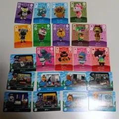 amiiboカード あつまれどうぶつの森　22枚セット