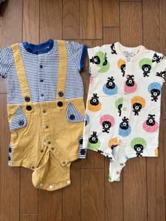 DOUBLE.B ロンパース 70サイズ　２着セット