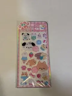 肉球ぷにぷにシール 1枚　もちもち ぷくぷく 肉球シールA