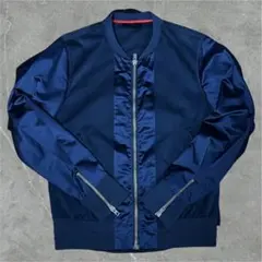 DIESEL BLACK GOLD ネイビー MA-1ジャケット