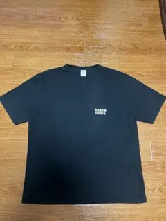 美品・人気デザイン】ワコマリア センターロゴ 半袖 Tシャツ M 黒系