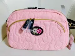 【レイクアルスター】 キルティング ショルダーバッグ ピンクのサムネイル