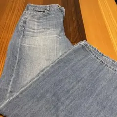 GU デニムパンツ ライトブルー Mのサムネイル
