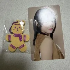 ME:I カプセルトイ　佐々木心菜　トレカ クッキーチャーム