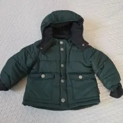 プティマイン ダウンコート 取り外しフード