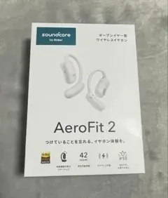 保証書添付レシート付 Anker Soundcore AeroFit 2 - メルカリ