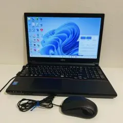 Y218 富士通ノートパソコンi5 SSD480G高速Windows11オフィス - メルカリ