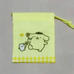 プチ巾着　ポムポムプリン　サンリオキャラクターズ　ダイソー