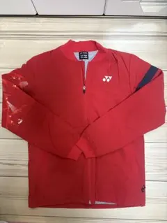 ⭐️値下げ⭐️YONEX 赤 ジップアップ 長袖 S