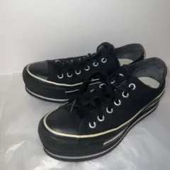 コンバースALL STAR ブラック 厚底スニーカー