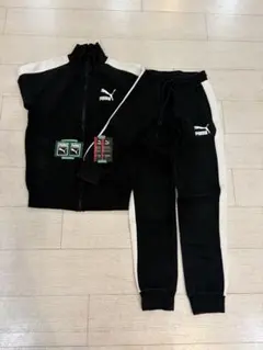PUMA セットアップ　S ブラック/ホワイト