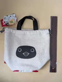 【新品未使用】CHUMS チャムス　ミニバッグ　ペンギン　ホワイト　タグ付き