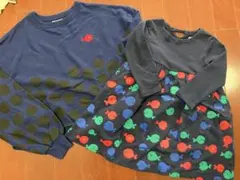 きんぎょがにげた　グラニフ　リンクコーデ　スウェット　ワンピース　graniph