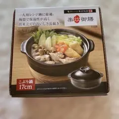 電子レンジ専用陶器土鍋　17㎝